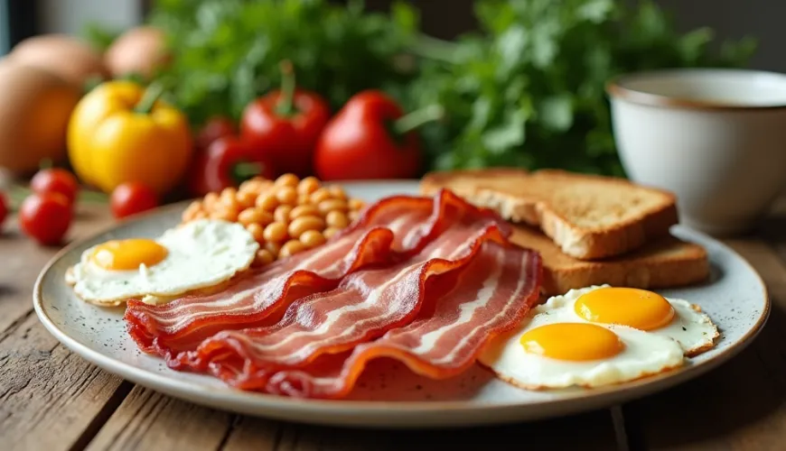 Receta de tocino inglés que te dará confianza en la cocina