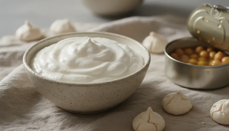 Aquafaba o el líquido de los garbanzos sustituye a los huevos en la repostería