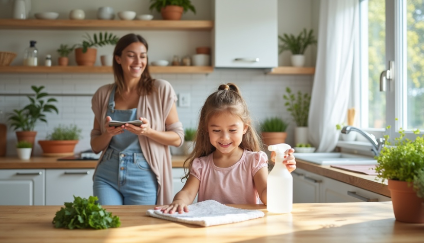 Un hogar limpio puede lograrse sin química innecesaria, solo se necesitan algunos hábitos simples.