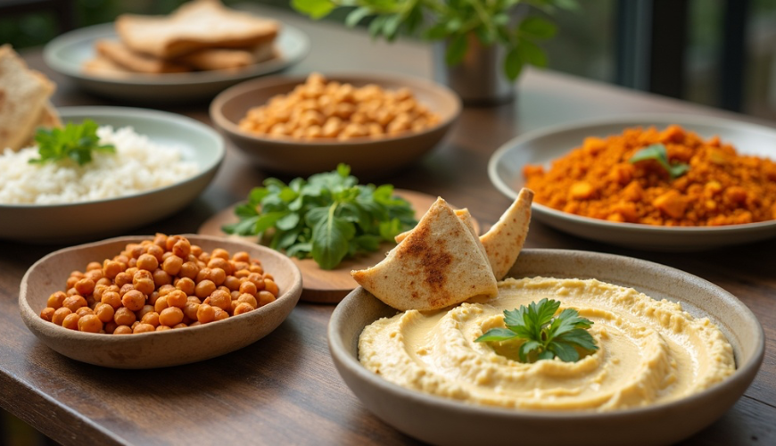 Los garbanzos son adecuados para ensaladas, curry y sopas, ya que son saciantes, nutritivos y versát