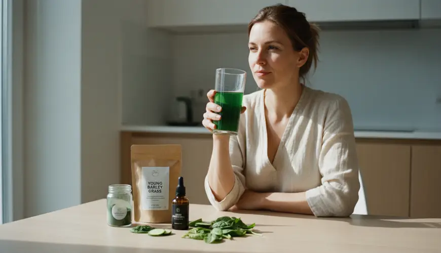 # Lo que la clorofila y las bebidas verdes realmente pueden hacer