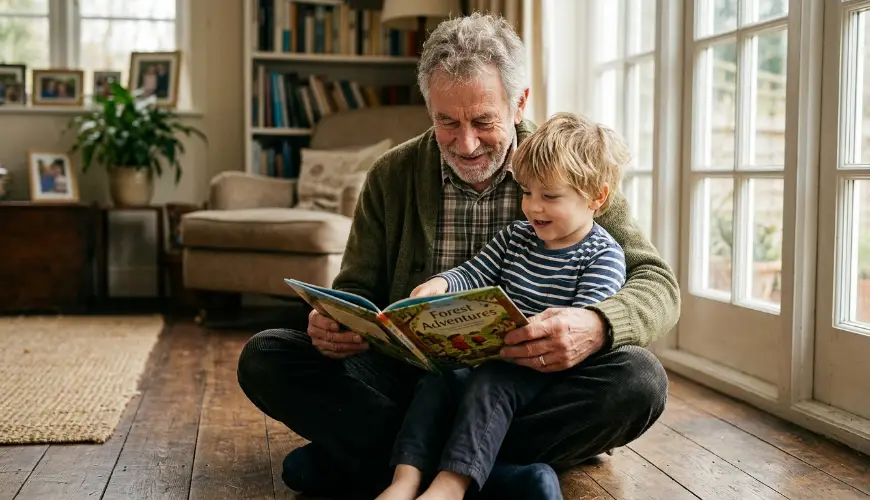 # Lo que los abuelos en la paternidad activa echaron de menos toda su vida