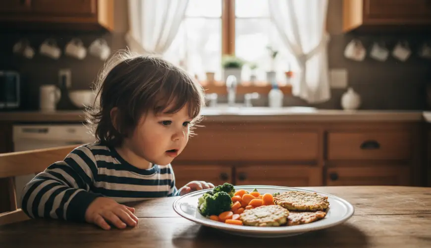 Qué hacer cuando un niño no quiere ni probar las verduras
