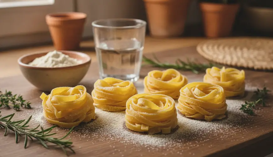 Las pastas caseras de garbanzos son sorprendentemente fáciles