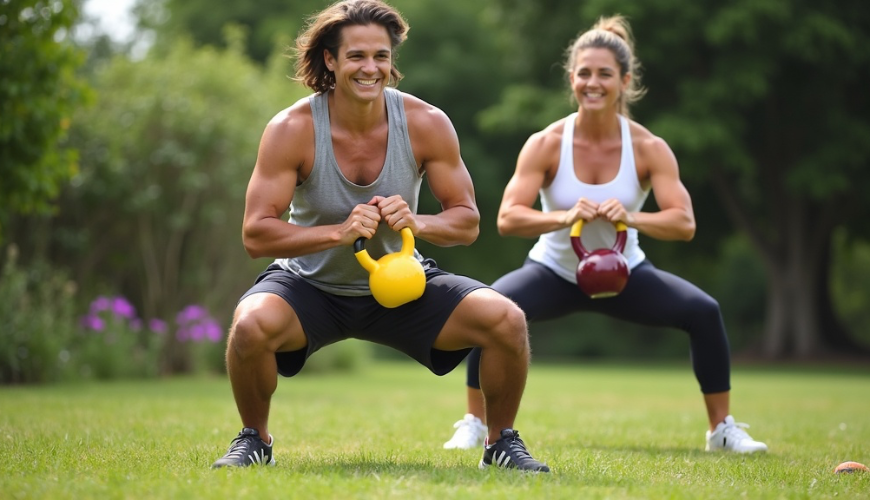 El goblet squat es un ejercicio que mejorará la técnica de la sentadilla, incluso si haces ejercicio