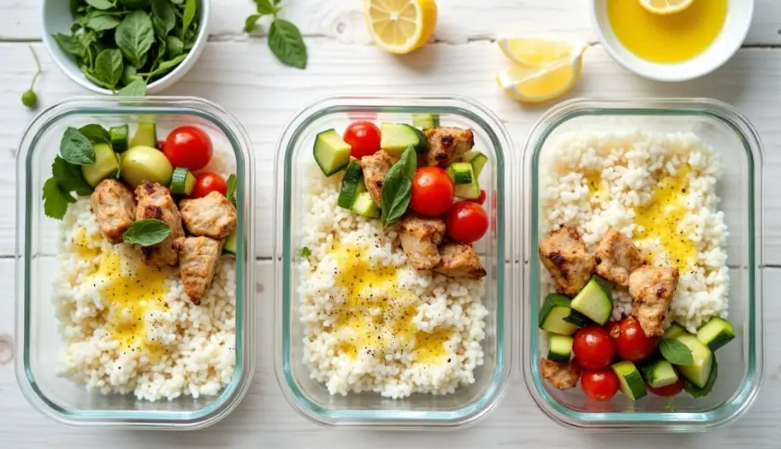 # Cómo preparar meal prep en 45 minutos para tres días

Preparar comida para varios días por adelant