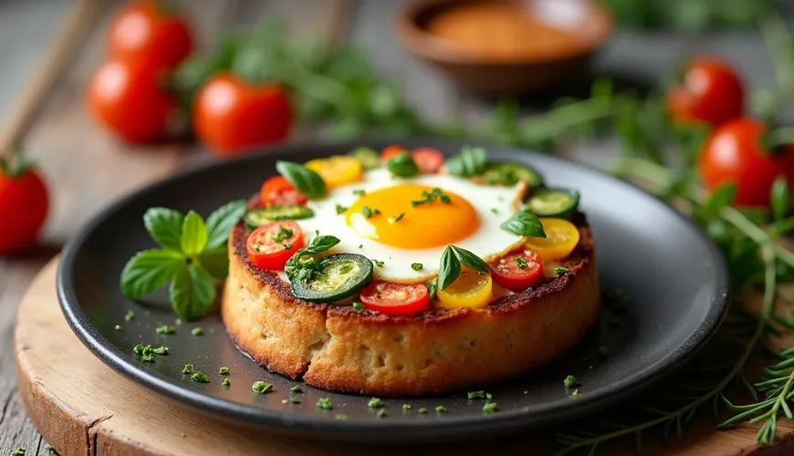 Tostadas al horno con huevo que te encantarán