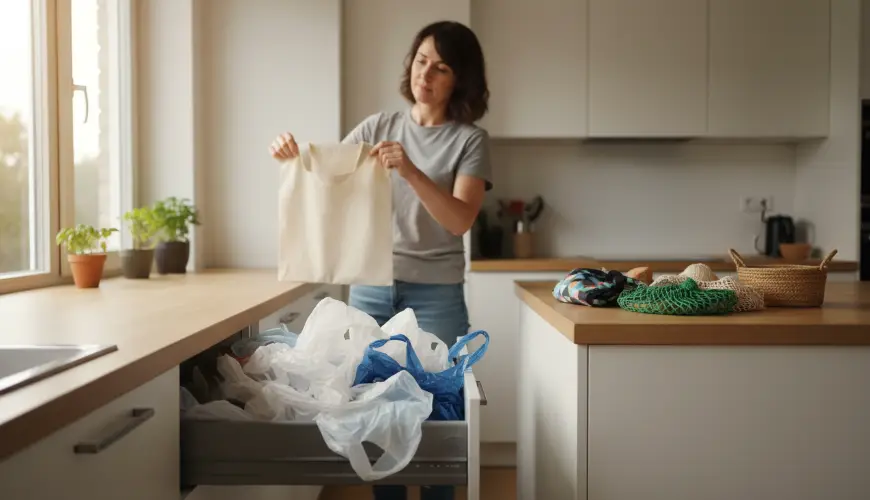 # Cómo dejar de acumular bolsas de plástico de una vez por todas
