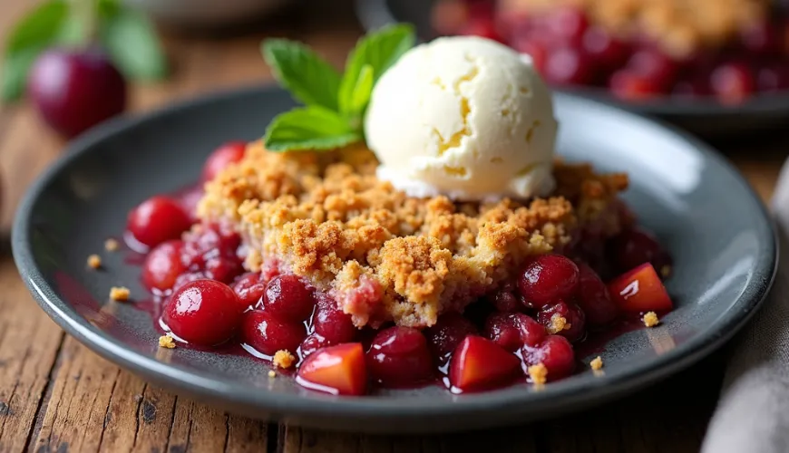 Cómo preparar crumble y disfrutar de un postre jugoso en cualquier momento