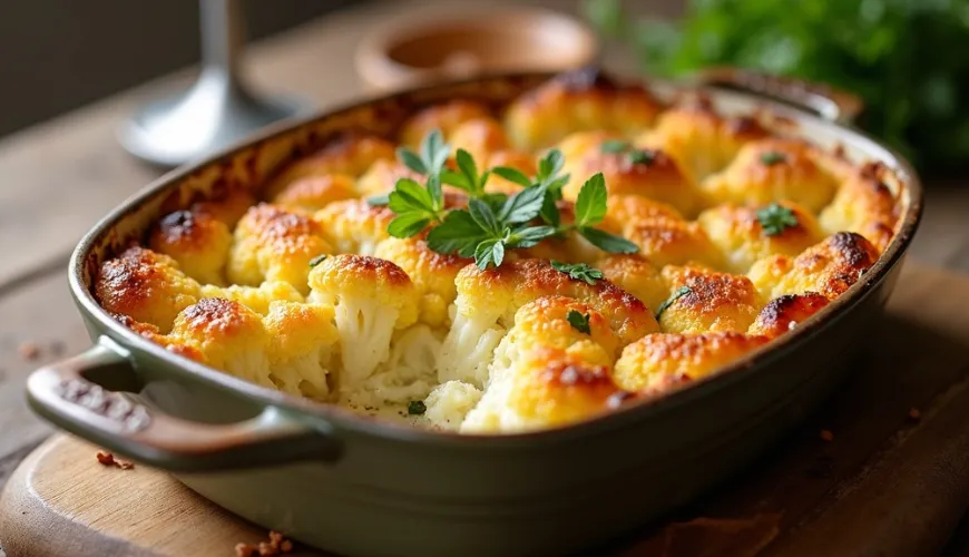 Cómo preparar un delicioso gratinado de coliflor en pocos minutos