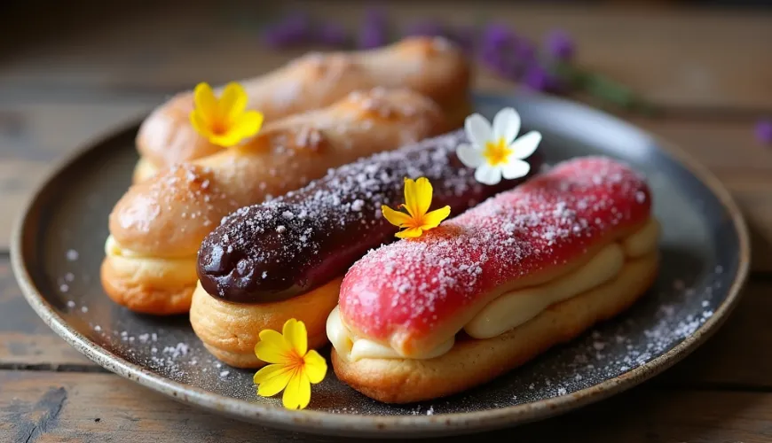 Cómo preparar un éclair en casa y sorprender a tu familia