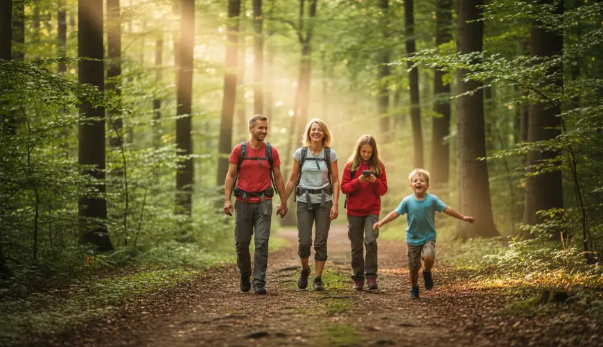 # Cómo involucrar a toda la familia en el movimiento al aire libre