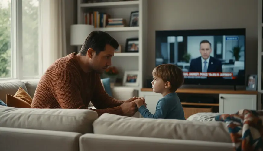 Cuando los niños preguntan sobre la guerra y las catástrofes