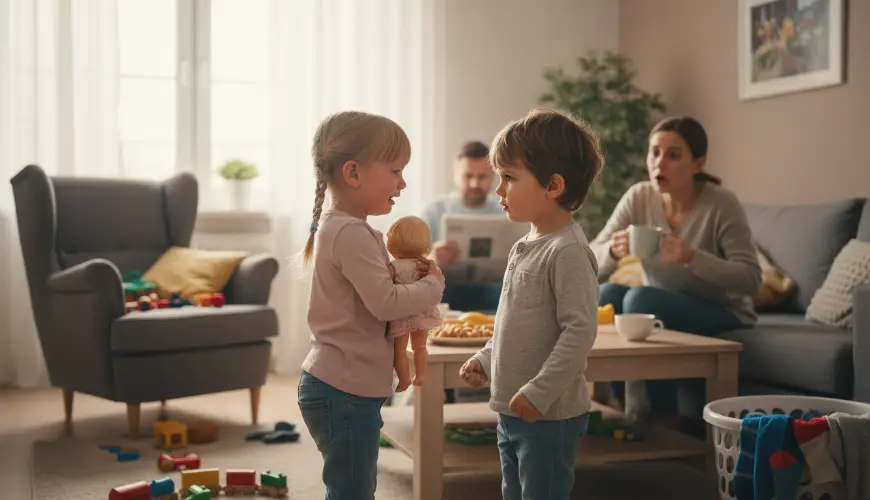 Cuando los hermanos se pelean y tú no quieres ser el juez