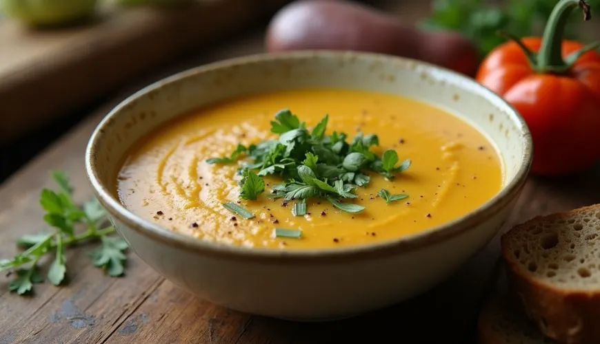 Sopa de colinabo de la cocina de la abuela y su secreto