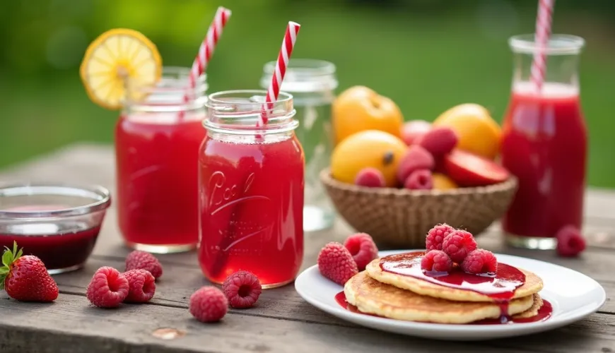 Receta de jugo de frambuesa para refrescarse en casa en verano e invierno