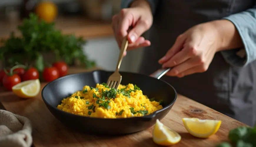 Huevos revueltos como una opción saludable para tu brunch