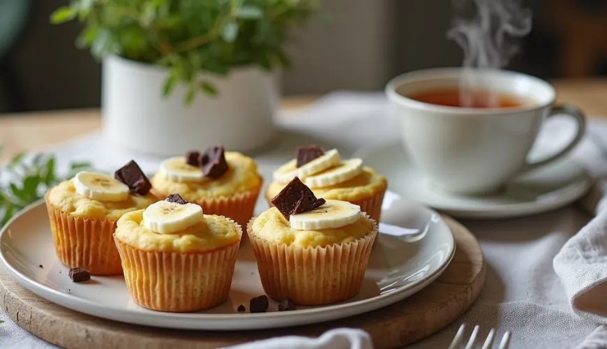 Muffins de requesón como alternativa versátil de panadería