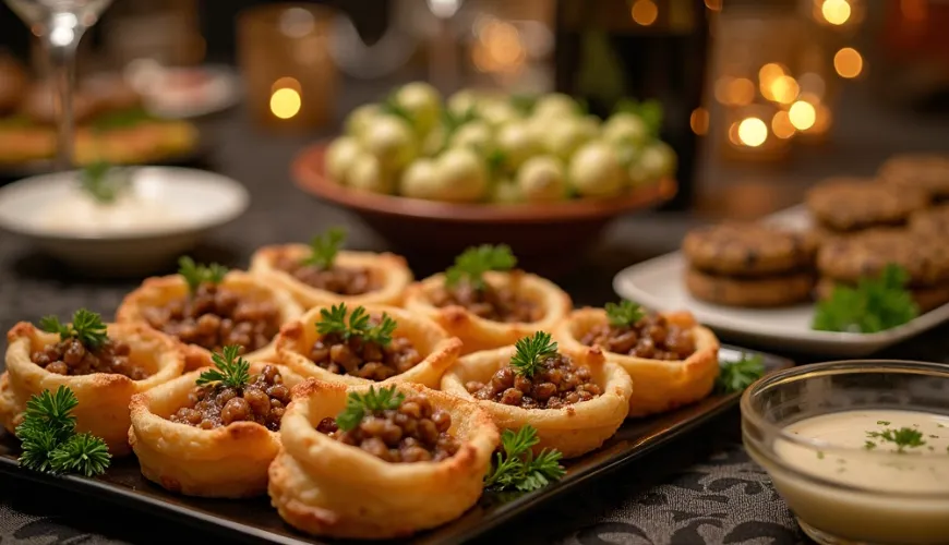 Aperitivos salados no convencionales que llaman la atención en cada fiesta