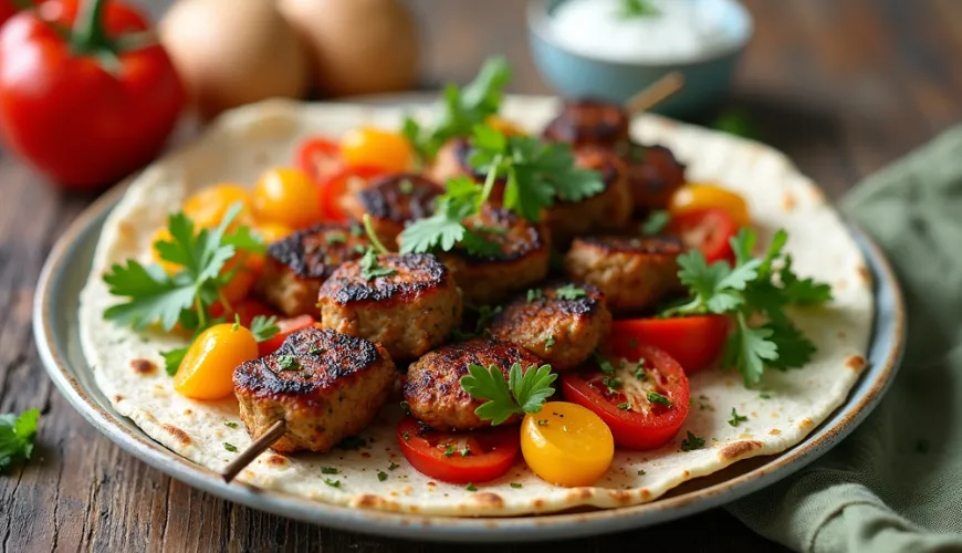 Descubra lo fácil que es preparar un delicioso kebab en casa.