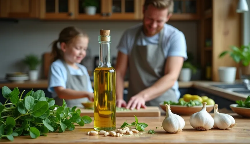Descubre la magia del pesto casero de ajo de oso y su uso