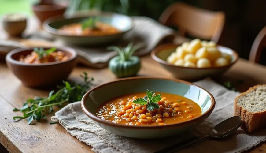 Descubre la magia de la sopa de legumbres que calienta y sacia