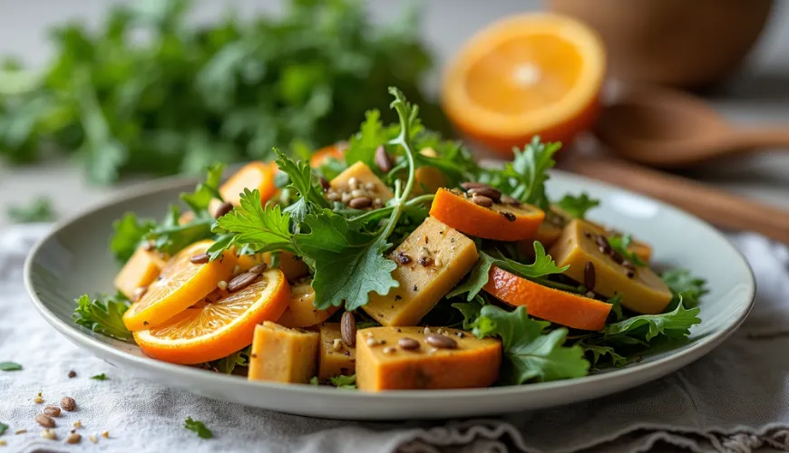 Descubre una excelente ensalada para acompañar carne a la parrilla en una barbacoa de verano.