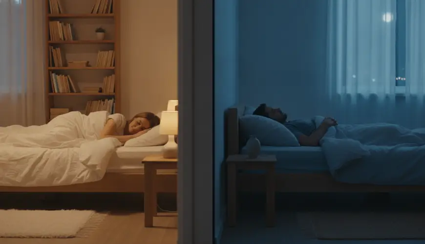 # Habitaciones separadas como camino hacia una relación feliz