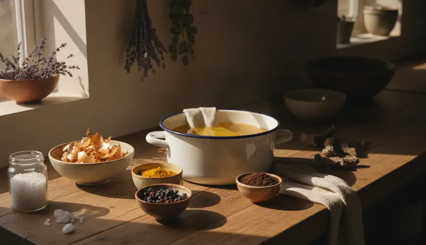 # Teñir telas de forma natural en casa es más fácil de lo que crees