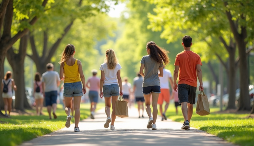 El movimiento natural en la vida cotidiana funciona incluso sin gimnasio.