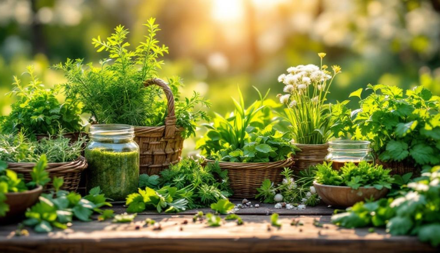 Las primeras hierbas de primavera te enseñarán a cocinar de temporada, sin desperdiciar.