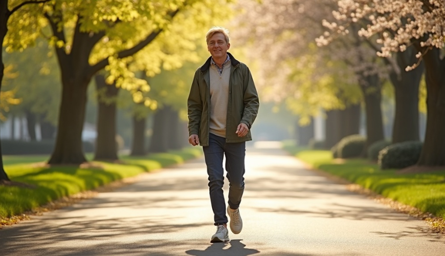 Los paseos matutinos en primavera son un sencillo ritual que inicia el día de manera más tranquila.