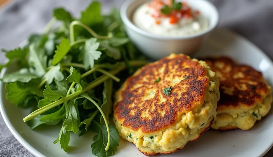 Receta de tortitas de colinabo para toda la familia