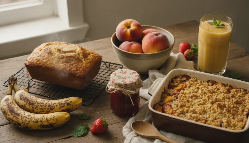 Las recetas con fruta demasiado madura son sorprendentemente variadas