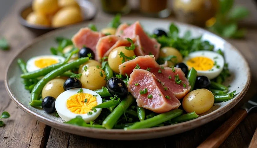 Ensalada Niçoise como la comida ideal para tu estilo de vida saludable
