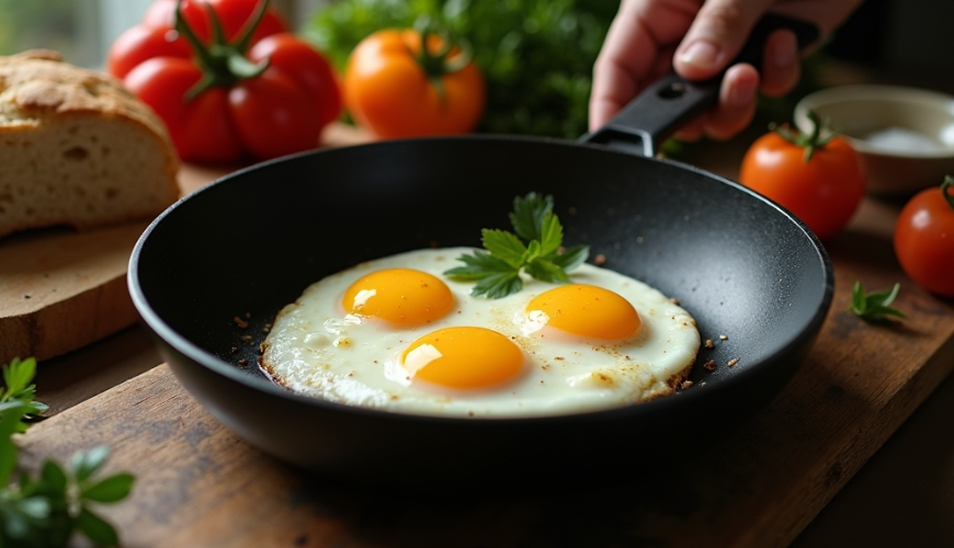 Los huevos escalfados son adecuados cuando necesitas complementar proteínas sin cocinar de manera in