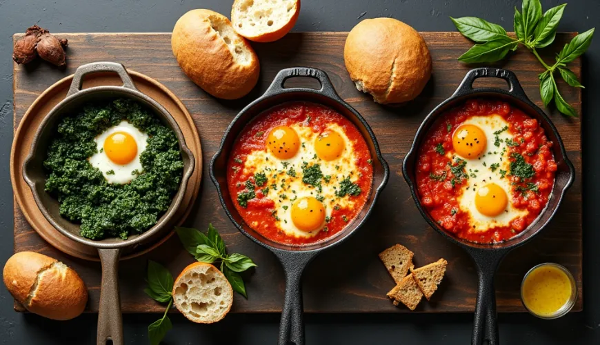 Shakshuka como un desayuno saludable que te saciará durante todo el día