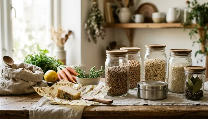 # Almacenar alimentos sin plástico vale la pena