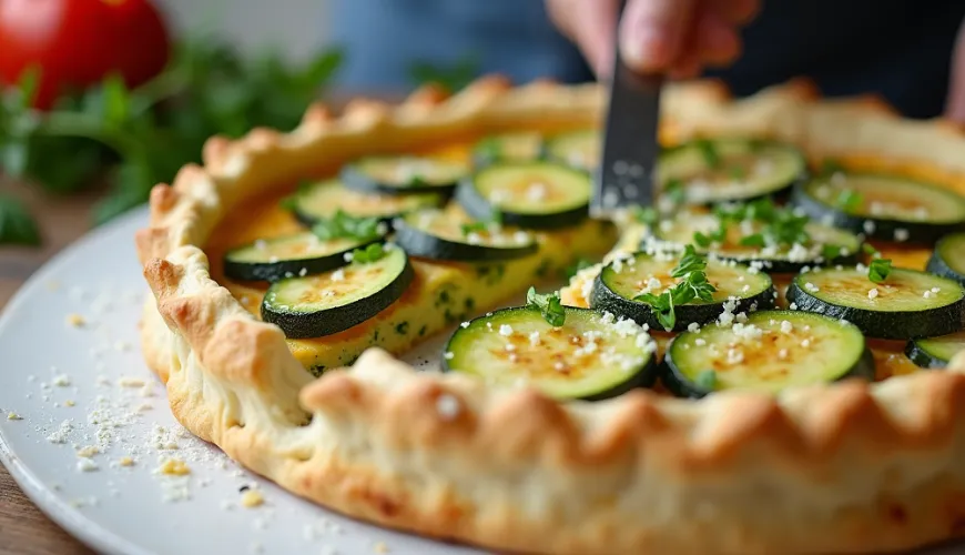 El pastel salado de calabacín es el plato perfecto para disfrutar en verano.