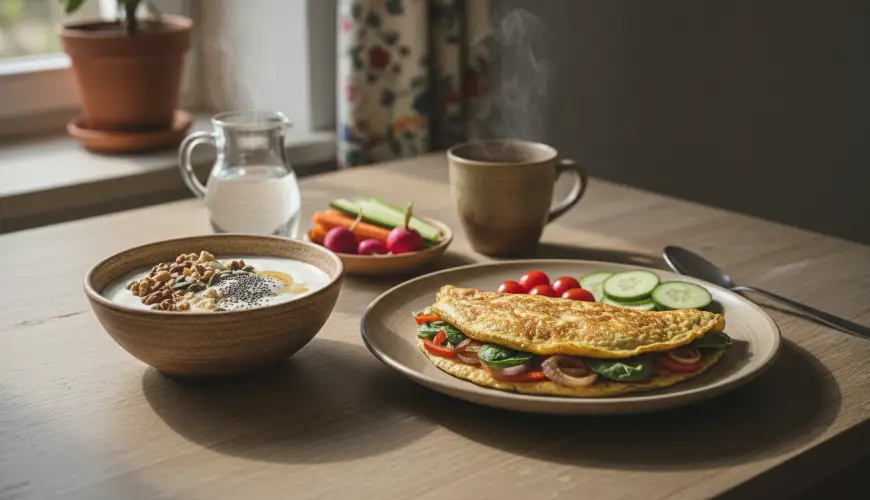 Desayuno con proteínas evita los antojos durante el día