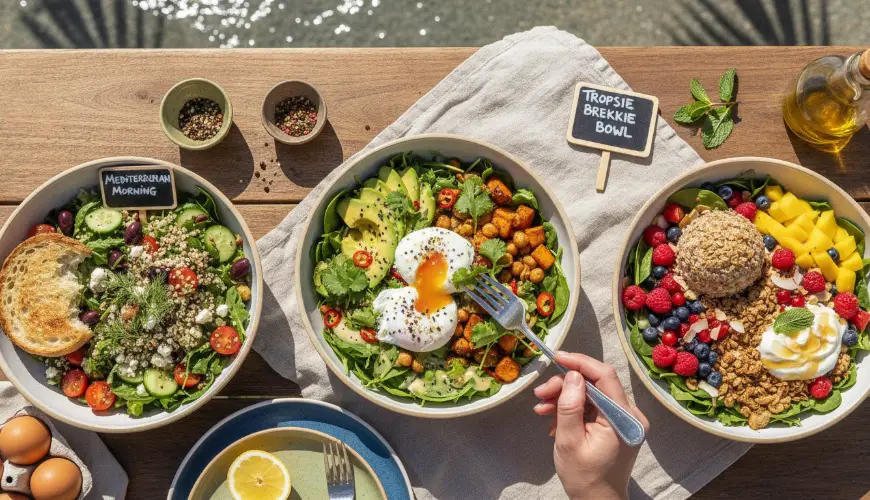 Los ensaladas de desayuno llegaron de Australia y están cambiando nuestra dieta