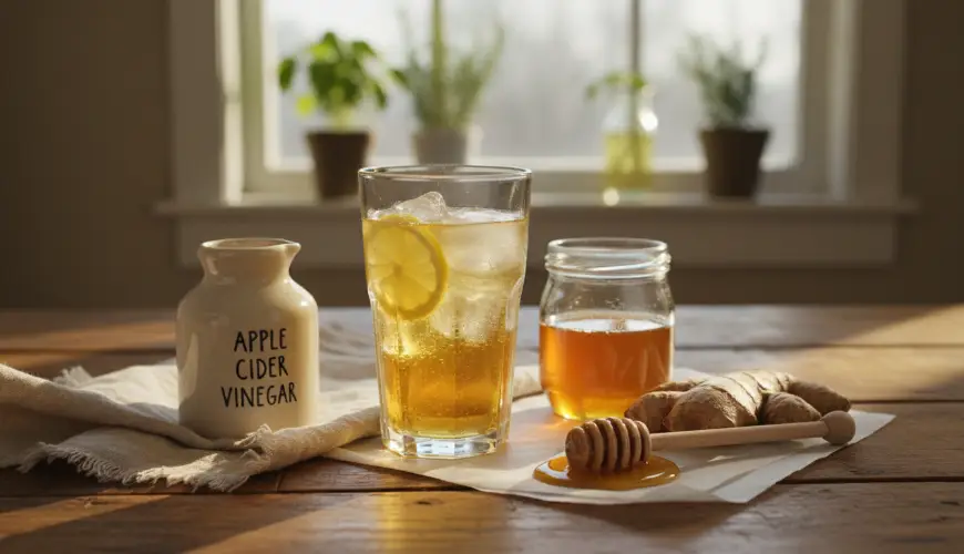 Switchel es una bebida olvidada de vinagre de manzana y miel