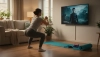 El ejercicio frente al televisor te ayudará a mantenerte en forma sin gimnasio