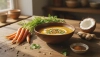 Pruebe la crema de zanahoria asada y jengibre con leche de coco