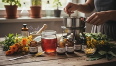 # Botiquín de hierbas que puedes preparar en casa