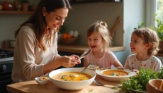 La sopa de cebolla sin vino te ofrecerá el sabor tradicional sin alcohol.