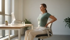 # Ejercicios de estabilización de escápulas en la mesa para una espalda sana