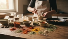 # Mezclas caseras de especias como sustituto de los semielaborados en la cocina