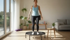 # Trampolín doméstico como entrenamiento eficaz para el sistema linfático