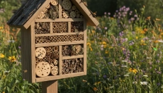 # Un hotel para insectos en el jardín beneficiará a toda la naturaleza